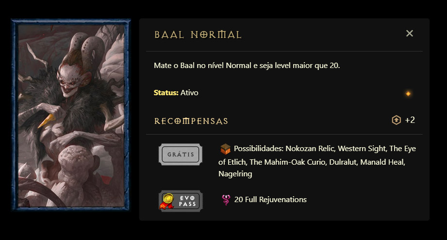 detalhe de conquista